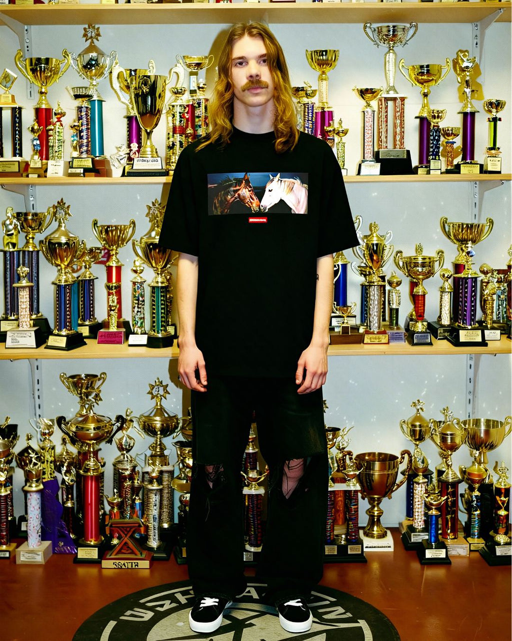 STALLION TEE (BLACK)