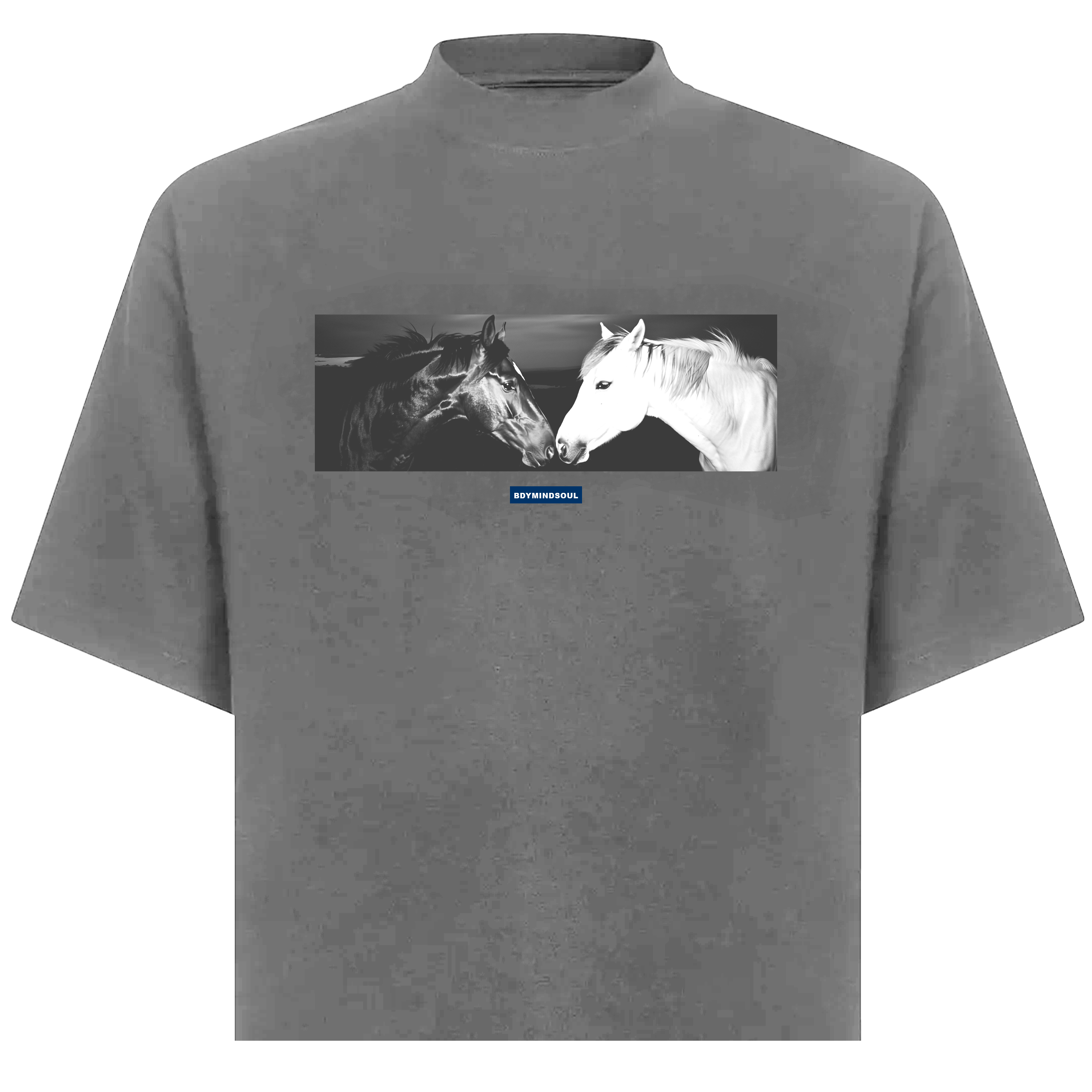 STALLION TEE (GREY)