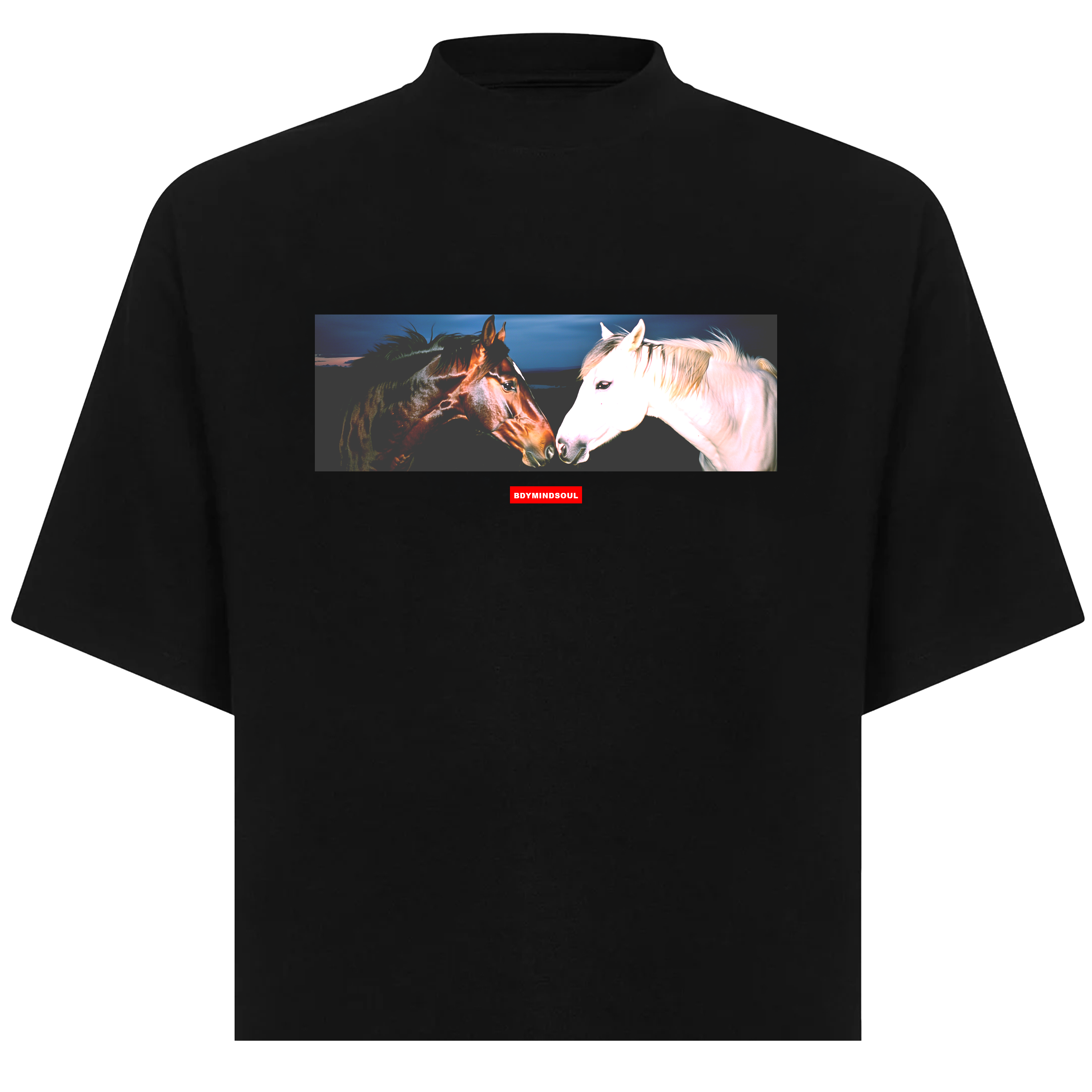 STALLION TEE (BLACK)