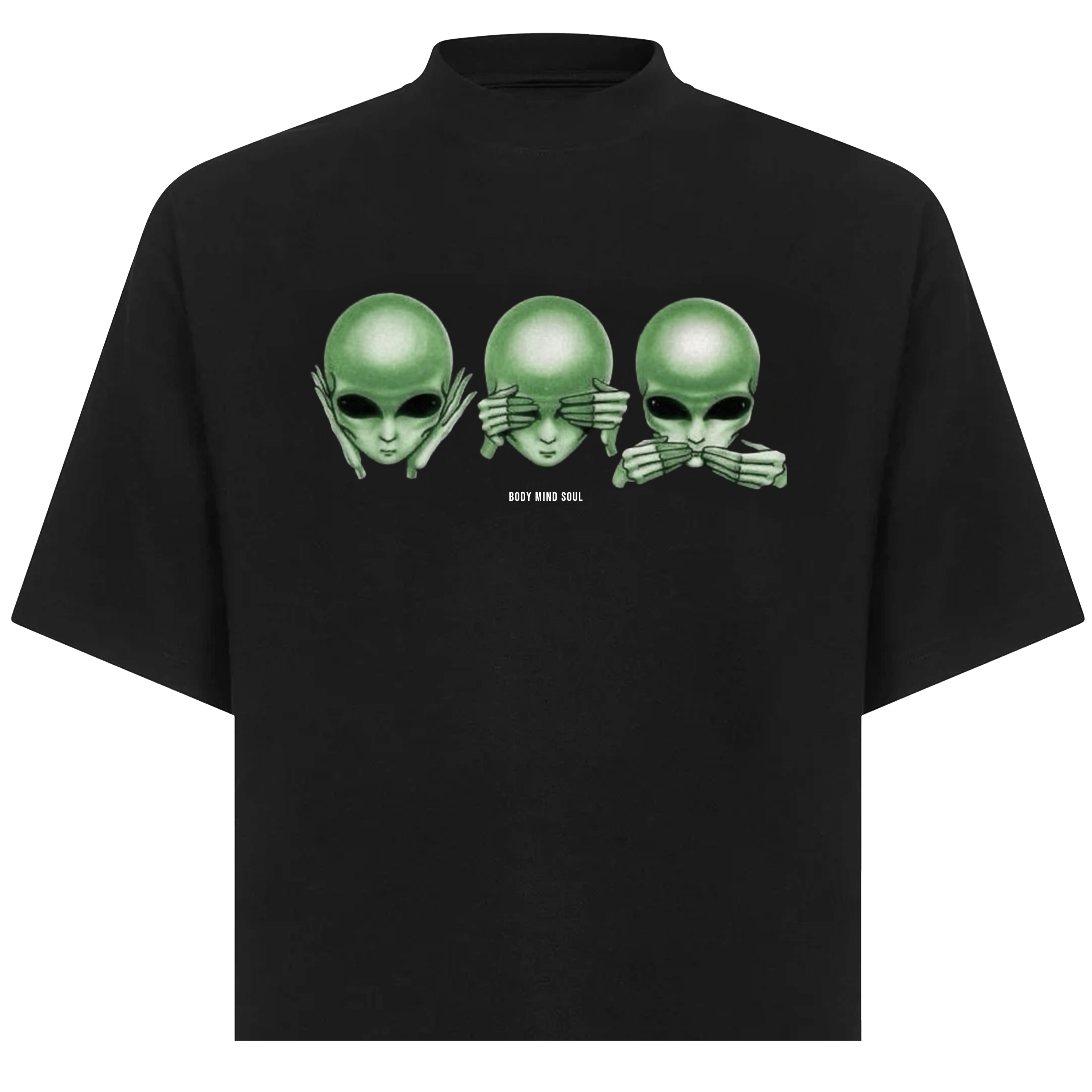 NO EVIL TEE {BLACK)